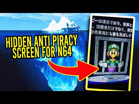 Disturbing Anti-Piracy Screens In Video Games Iceberg (Explained)