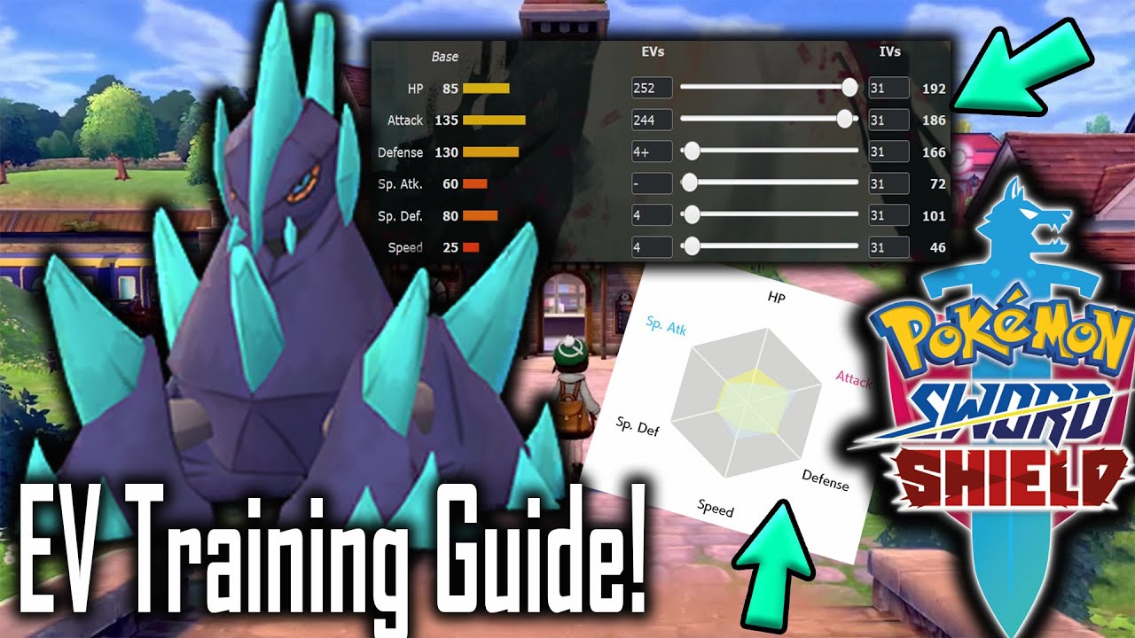 How to EV Train Competitive Pokemon! | Sword and Shield EV Training Basics Guide!