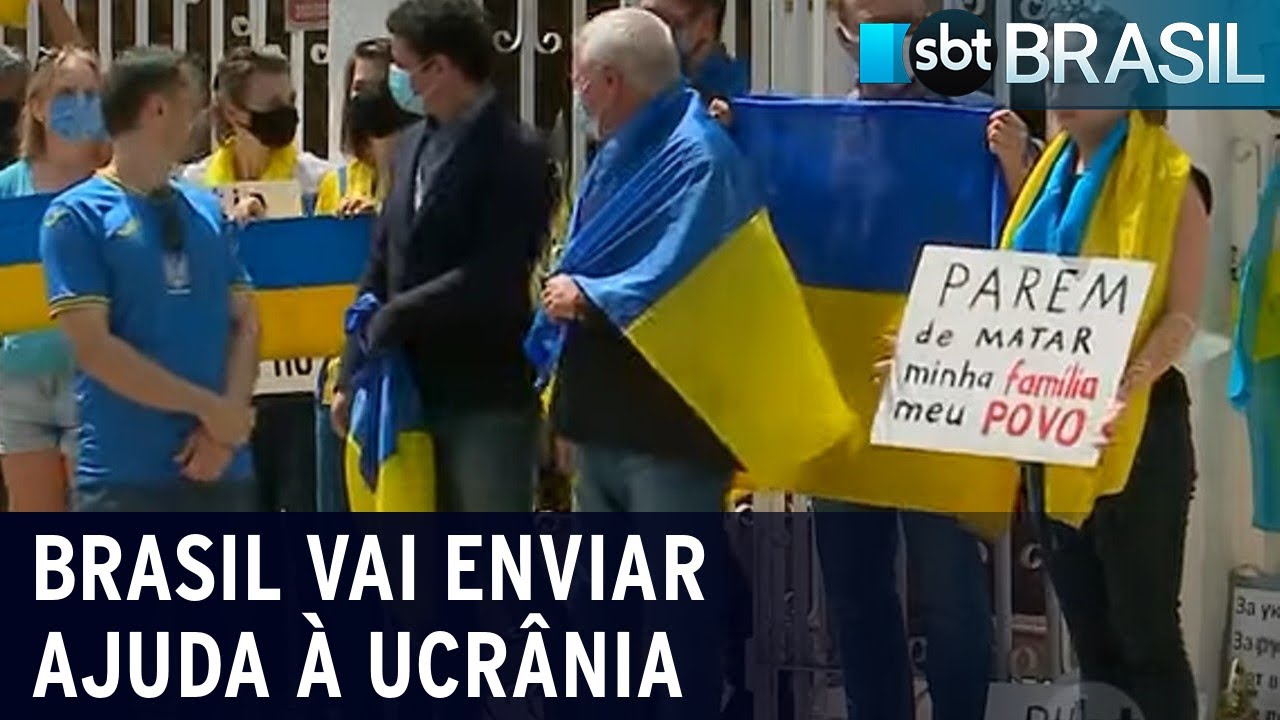 Brasil vai enviar ajuda humanitária à Ucrânia | SBT Brasil (02/03/22)