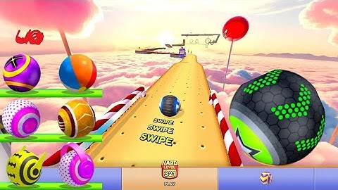 Oddly Satisfying Going Balls Gameplay | Relax & Watch the Perfect Run 🎧