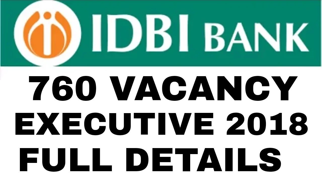 IDBI BANK CLERK RECRUITMENT 2018