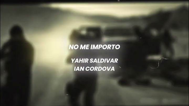 El YAHIR SALDIVAR IAN CORDOVA - 🦂NO ME IMPORTO🦂 - (AUDIO OFICIAL) DEL Récords 2025
