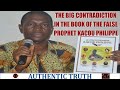 The big contradiction in the book of the false prophet Kacou Philippe