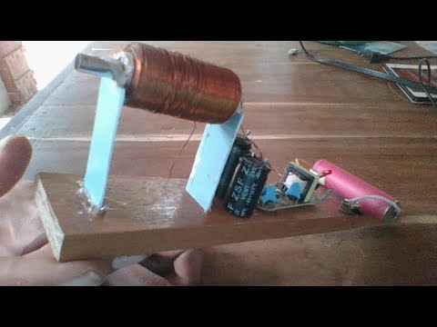 Homemade 5000J Coilgun, A Powerful Coilgun 2017