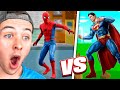 Reacting to MARVEL vs DC Superheroes! (WHO IS STRONGER)