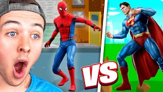 Reacting to MARVEL vs DC Superheroes! (WHO IS STRONGER)