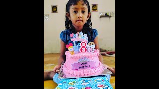 Avril Aulia Zainal ULTAH ke 8