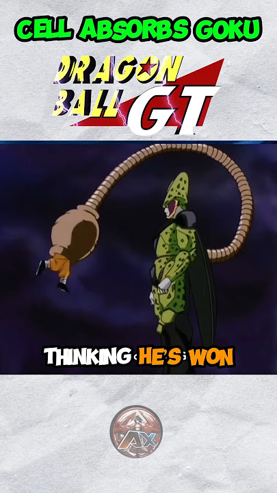 Cell Absorbs Goku 🤮 | #dragonball #dbz #dbgt