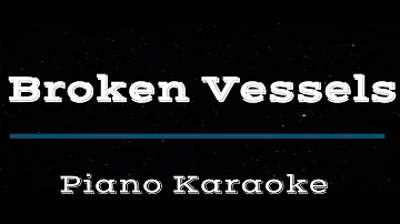 Hillsong Worship - Broken Vessels (Amazing Grace) Piano Karaoke Instrumental Cover