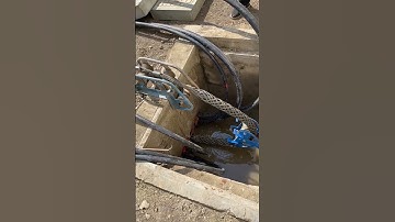 Installing Underground Electrical Cables #shortsfeed Machinery make work easy #shorts