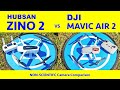 4K 60fps Camera Comparison - Hubsan ZINO 2 vs DJI Mavic Air 2 - Non-scientific comparison