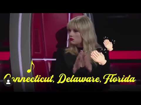 Taylor swift singing the STATE song