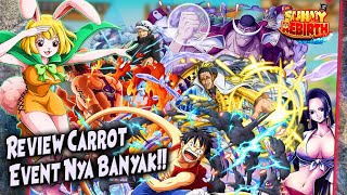 ONE PIECE INI DAPET CHAR & UP VIP MUDAH!! REVIEW CARROT "Tanker Bisa STUN" 🔥 ONE PIECE SUNNY REBIRTH screenshot 2