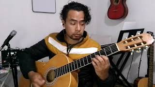 Video thumbnail of "mereces la gloria. cover de guitarra."