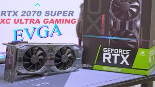 markedsføring aIDS jord EVGA RTX 2070 Super XC ultra gaming Unboxing and Gaming test - YouTube