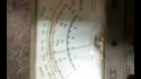 Sending Unit in the fuel tank.  Easy test