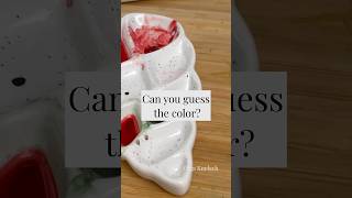 How to mix green and red, color theory basic #colortheory #easypainting #arttips