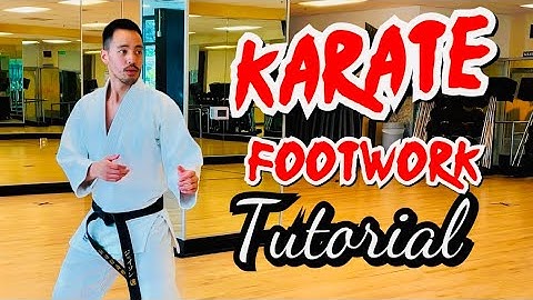 KARATE FOOTWORK TUTORIAL 🥋🔥 (Bounce, Shift, & Lateral)