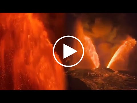 شاهد انفجار بركان إثيوبيا ويصل لبعض الدول العربية الان ثوران بركان اثيوبيا   