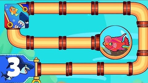 Save the Fish! - Gameplay walkthrough - All Levels 51-75 - Relaxing Puzzle Game