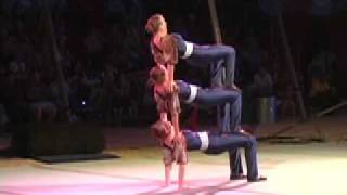 Erin Decker Samantha Stokes And Kristin Tornambe In Hand Balancing