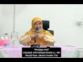 "Menjaga Hati" - Ustadzah Siti Fathiyah Khotib Lc. MA - Masjid Raya JGC