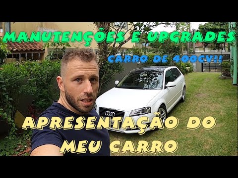 Apresentação do meu carro de 400CV Audi A3 SportBack  Manutenções e Upgrades Pneus Escapamento Molas