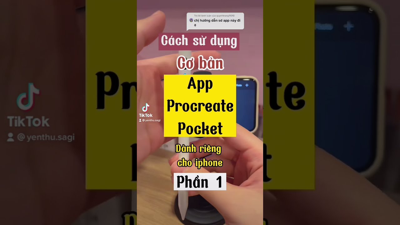 Cơ bản sử dụng Procreate Pocket trên iPhone: Nếu bạn đam mê vẽ tranh trên iPhone, Procreate Pocket là lựa chọn hoàn hảo cho bạn. Với những hướng dẫn đơn giản và dễ hiểu, bạn có thể tận hưởng niềm đam mê của mình mọi lúc mọi nơi.