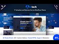 How to setup IT Solution and technology Business Service Intech Theme