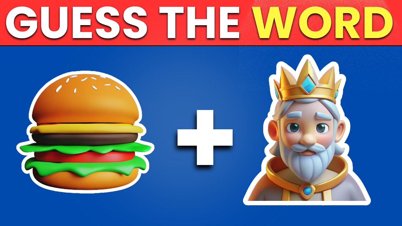 Угадай слово по эмодзи 🤔 Тест на знание эмодзи