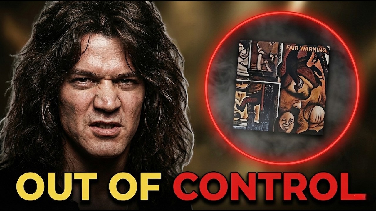 Eddie Van Halen Was COMPLETELY Out Of Control During Fair Warning