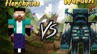 Warden Vs Herobrine Who Will Win ?