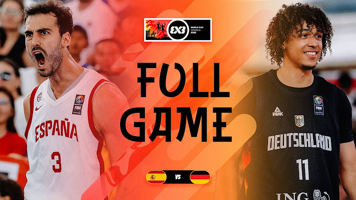 Spain 🇪🇸 v Germany 🇩🇪 | Men | Full Semi-Finals game | FIBA 3x3 World Cup 2025 | 3x3 Basketball