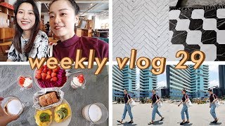 WEEKLY VLOG 29 | 心心念念的瓷砖贴好啦 | 跟Olivia见面 | 第一次吃田鸡粥 | 新加坡日常