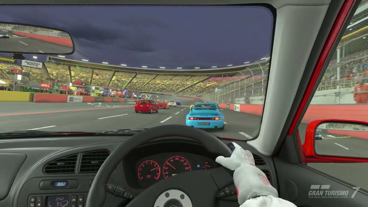 Turbo Boost Nitrous Oxide Cockpit View GT7 Mitsubishi Lancer Evo VI GSR