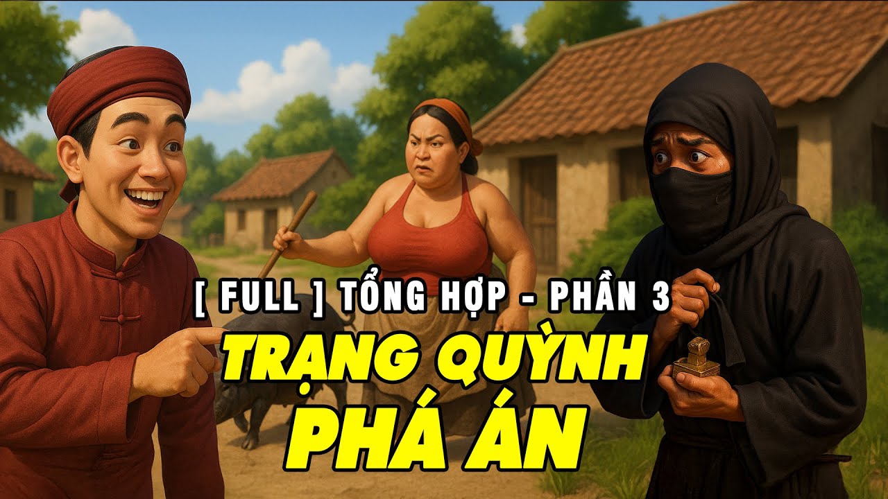[ Full - Tổng Hợp ] Trạng Quỳnh Phá Án - Phần 3 | Trí Khôn Dân Gian, Nụ Cười Bất Hủ | Đọc Truyện