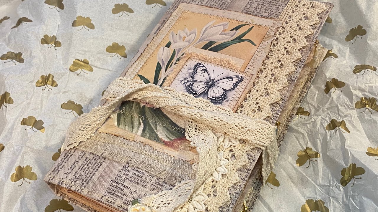 Spring Flower’s and Butterflies swap journal from Lorraine 🌷🦋 