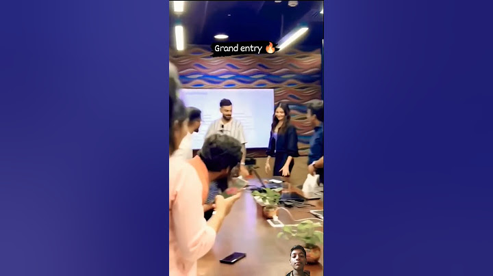 Virat Kohli Anushka Sharma Grand entry in Puma office 😍 #viratkohli