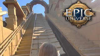 Donkey Kong Mine Cart Madness POV (META GLASSES) | Epic Universe | Universal Orlando Resort