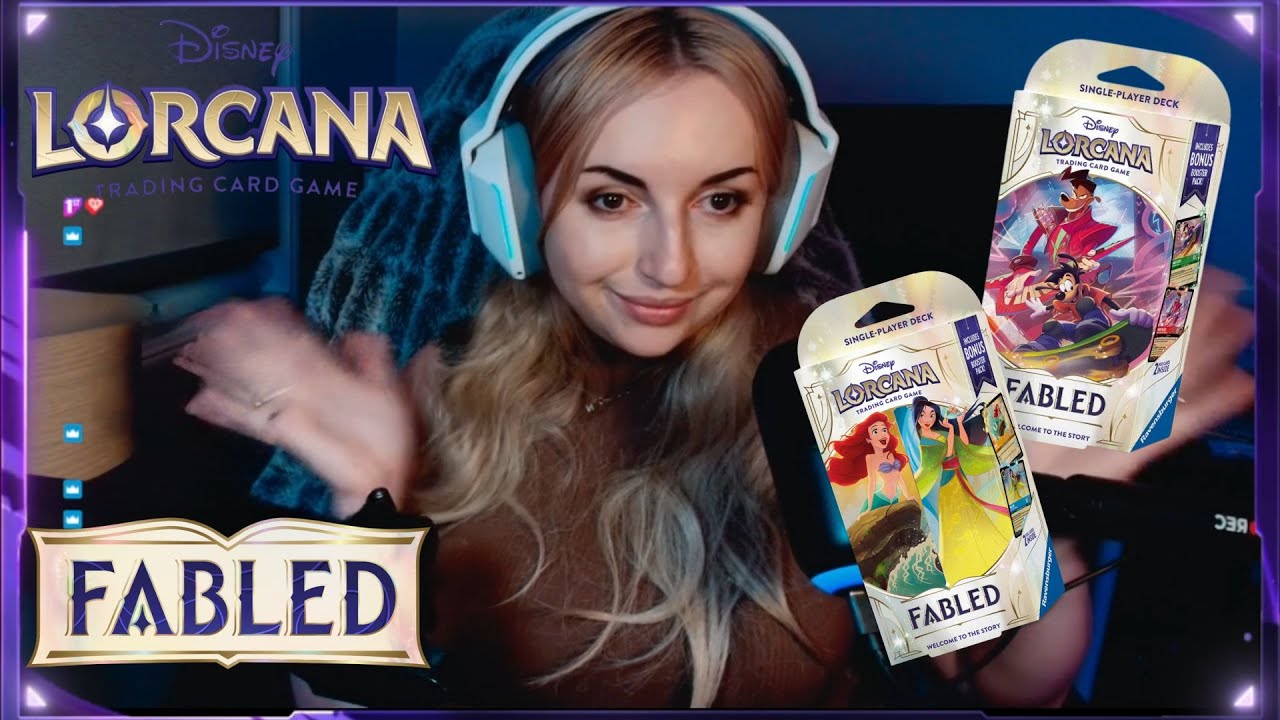 Opening BOTH Lorcana: Fabled Starter Decks! | Lorcana: Fabled