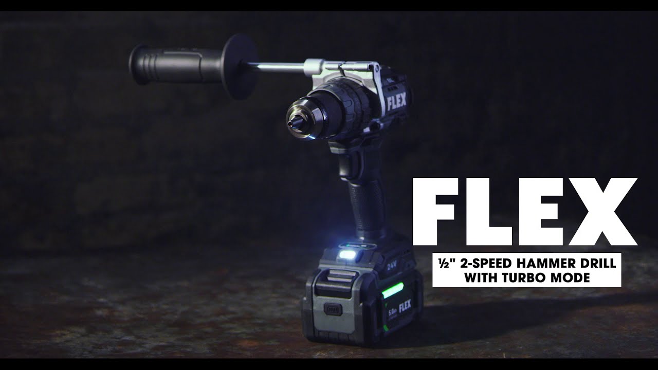 1/2" 2-SPEED HAMMER DRILL WITH TURBO MODE (FX1271T)