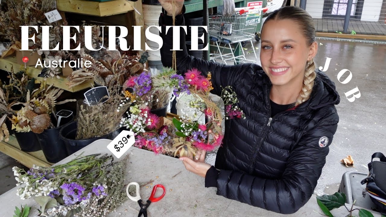UNE JOURNÉE DANS LA VIE D'UNE FLEURISTE