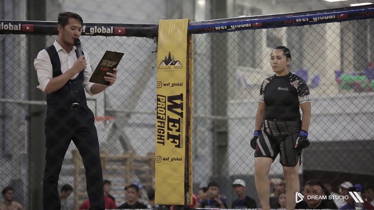 WEF34. PROFFIGHT14: Бегимжан Касымова (Кыргызстан) против Юлдуз Маматкулов (Казахстан)