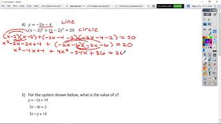 Algebra 2: Unit 5 Review