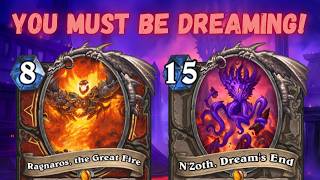 N'Zoth Herald Warrior summons ALL the hands!! #Hearthstone Reign of the Black Empire