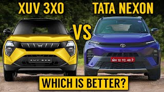 XUV 3XO Vs Nexon | Mahindra xuv 3xo vs Tata nexon facelift | comparison | Nexon 2024 vs xuv 3xo