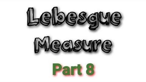 Theorem 9, Proposition 10 / Translate of a Measurable Set is Measurable / Real Analysis II