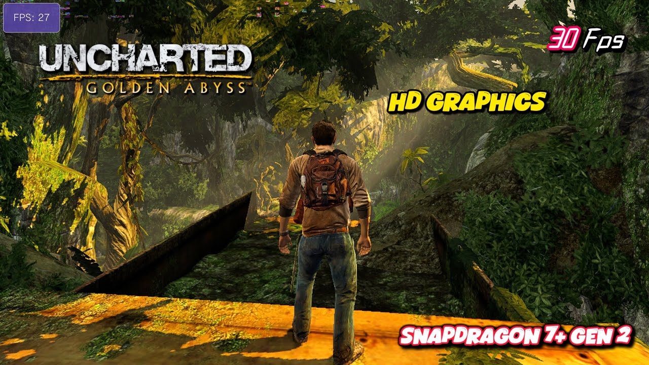 Uncharted : Golden Abyys | Vita3k Android™ | Snapdragon | Gameplay!
