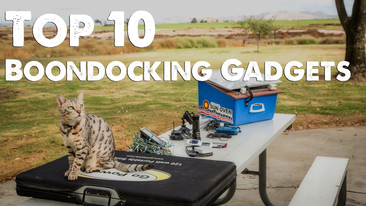 Our Top 10 Best Boondocking Gadget Countdown