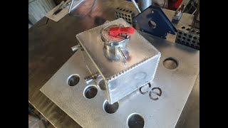 Tig welding Aluminium Expansion header tank